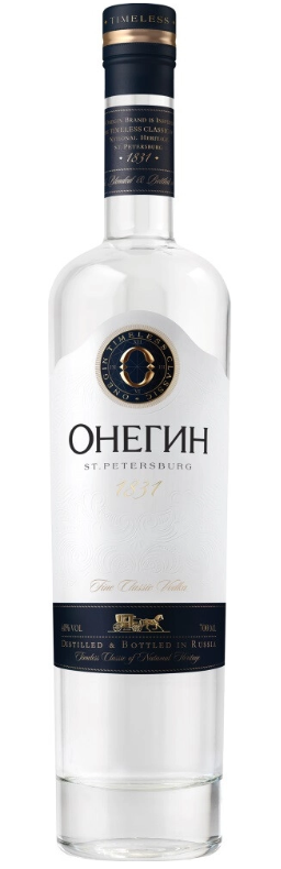 Водка "ОНЕГИН" 0,7л 40% 