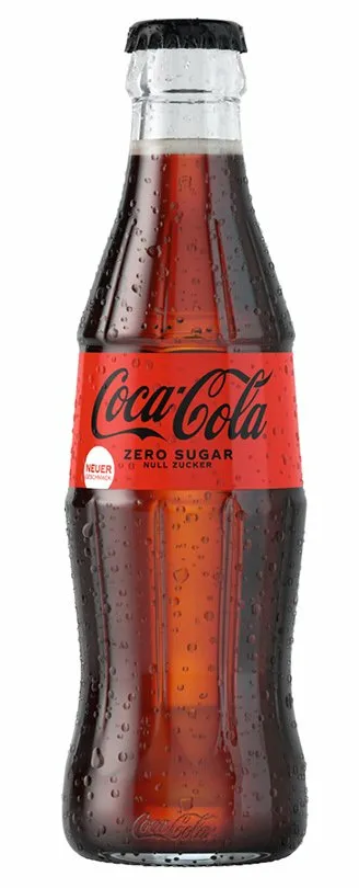 Напиток газированный Coca-Cola Zero Sugar, 0,2л, стекло