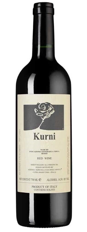 Вино "Курни (Марке)" 0,75л 14,5% красное полусладкое 